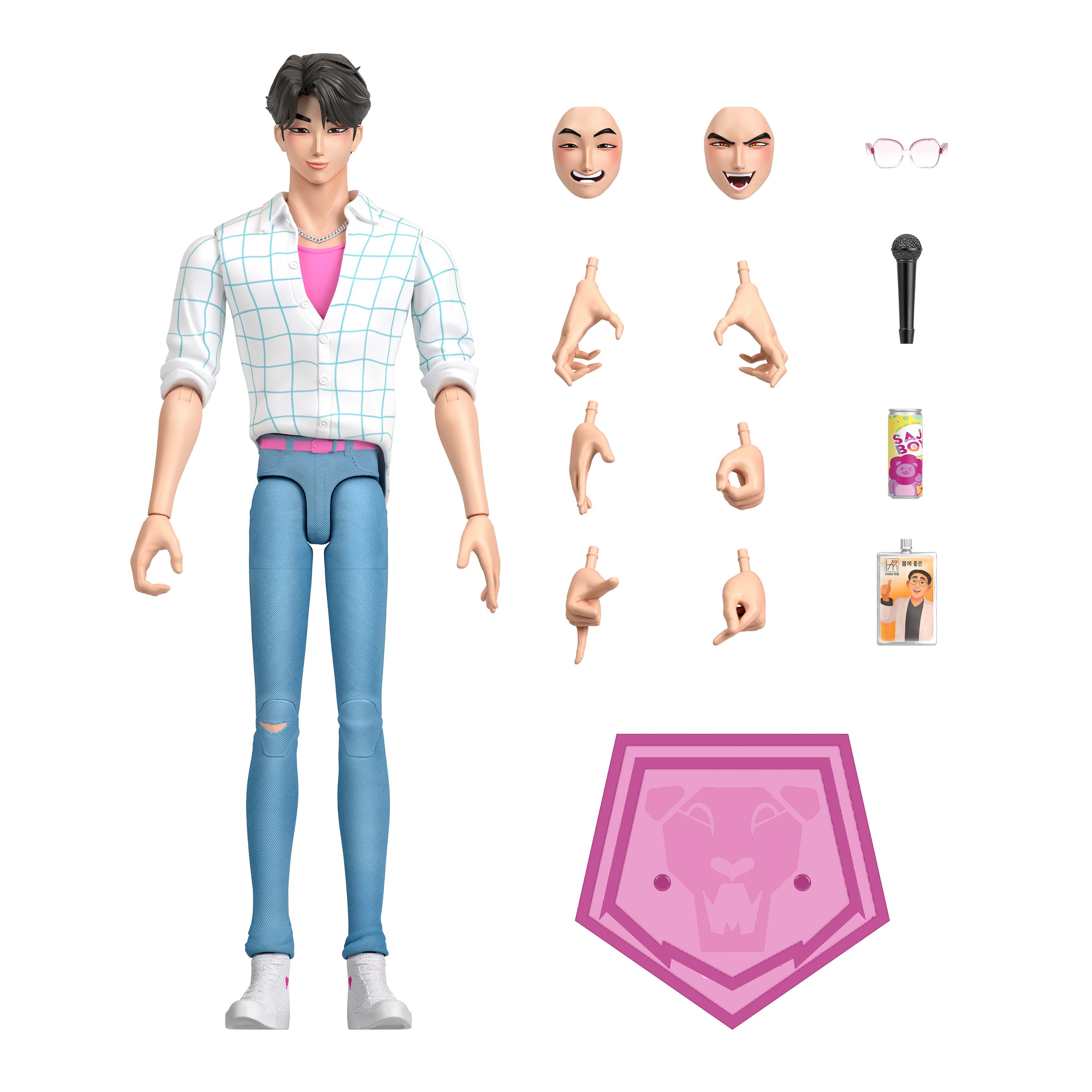 KPop Demon Hunters Saja Boys Jinu-Actionfigur