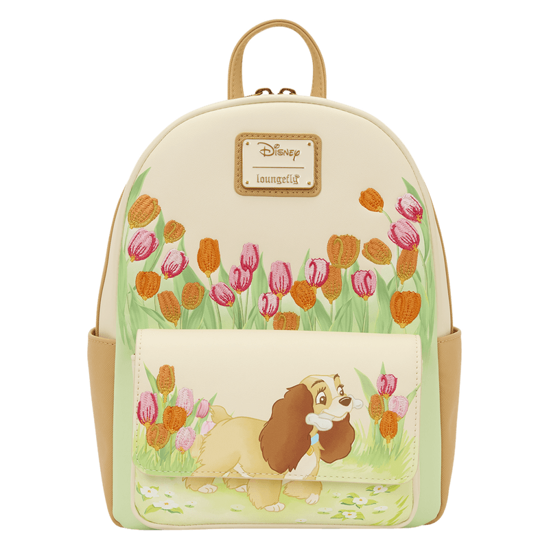 Loungefly Disney Lady and the Tramp Pastel Tulip Mini Backpack