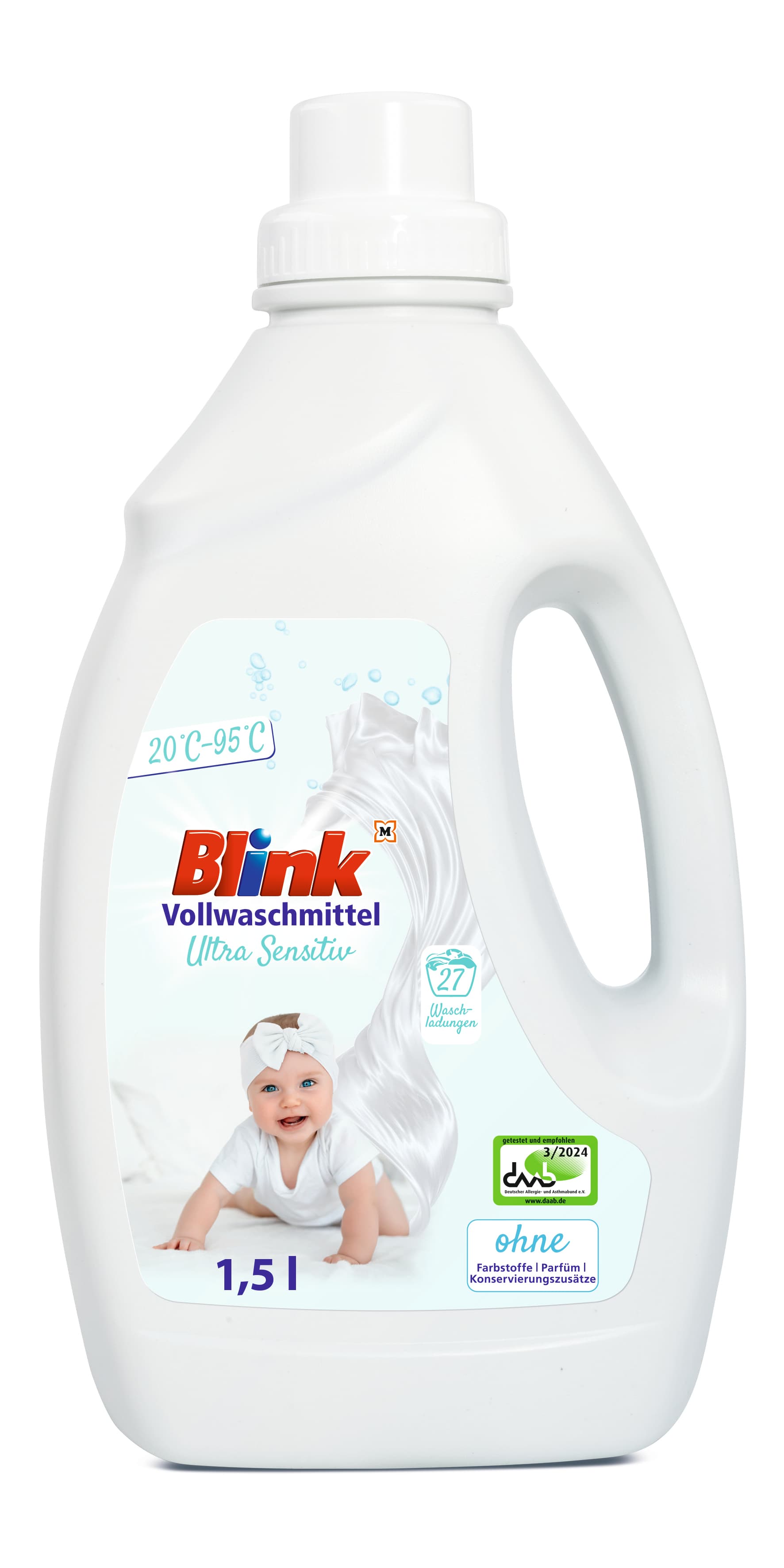 Blink Vollwaschmittel Ultra Sensitiv