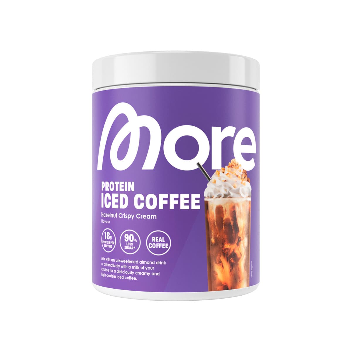 More Iced Coffee Hazelnut Crispy Cream