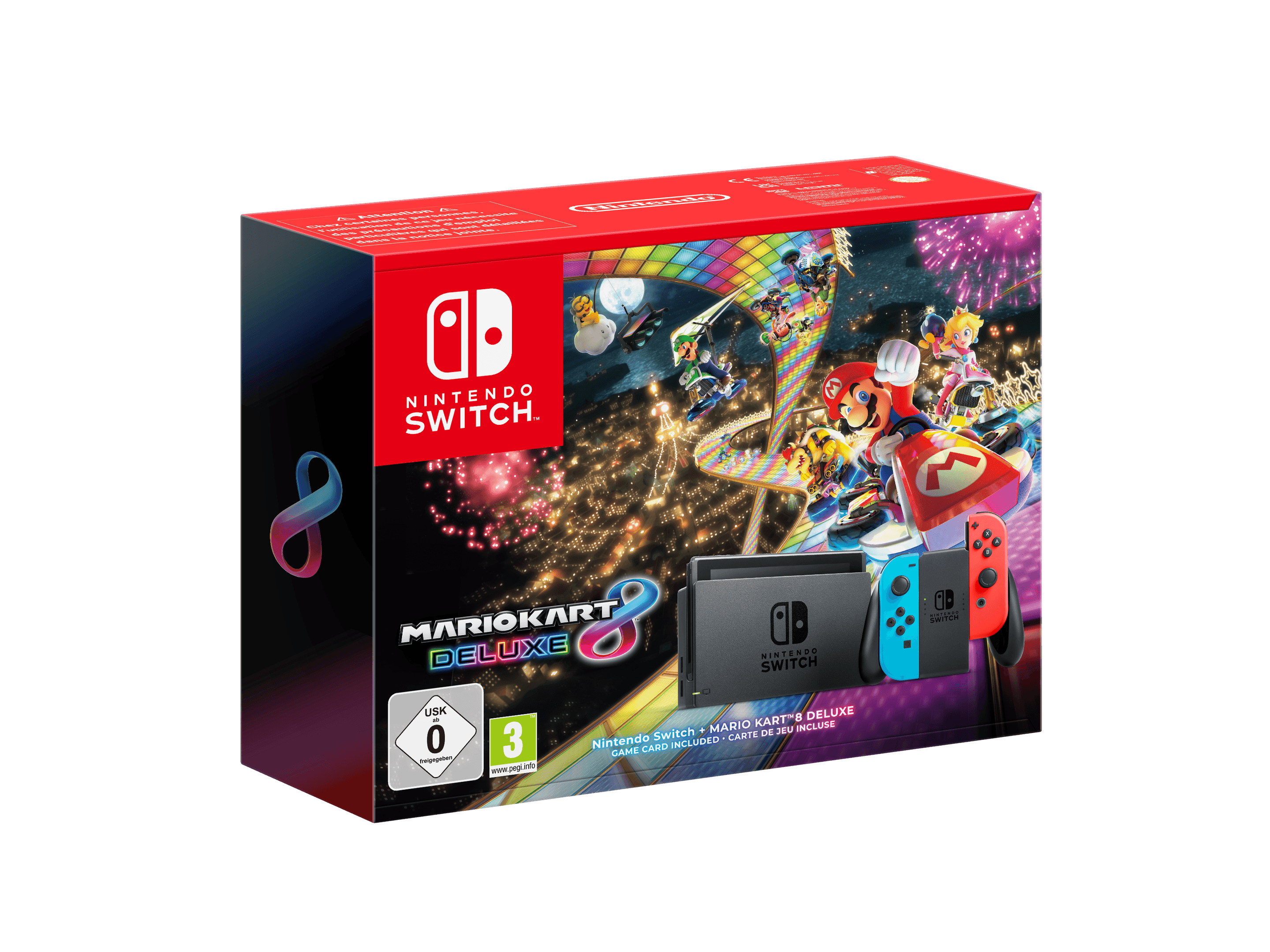 Nintendo Switch + Mario Kart 8 Deluxe-Set