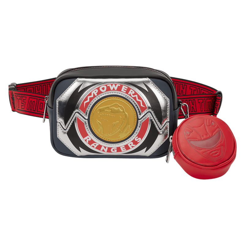 Loungefly Power Rangers Sling Crossbody Bag mit Coin Bag Umhängetasche offiziell lizenziert