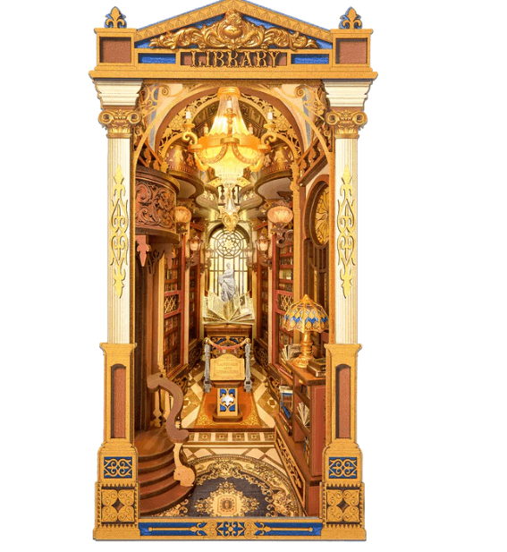 Robotime Book Nook Library of Wonders TGB16