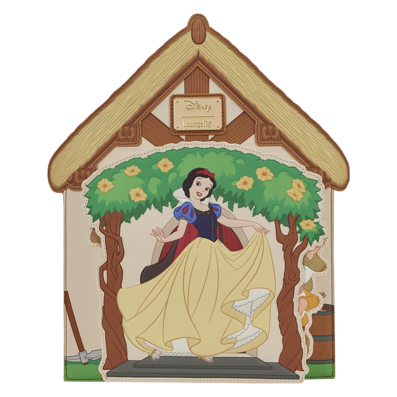 Loungefly Snow White Cottage Mini Backpack Rucksack Disney Schneewittchen offiziell lizenziert