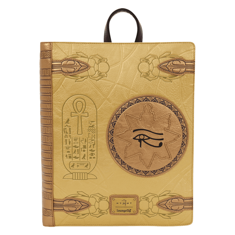 Loungefly The Mummy Book of the Living Mid‑Size Backpack Rucksack offiziell lizenziert