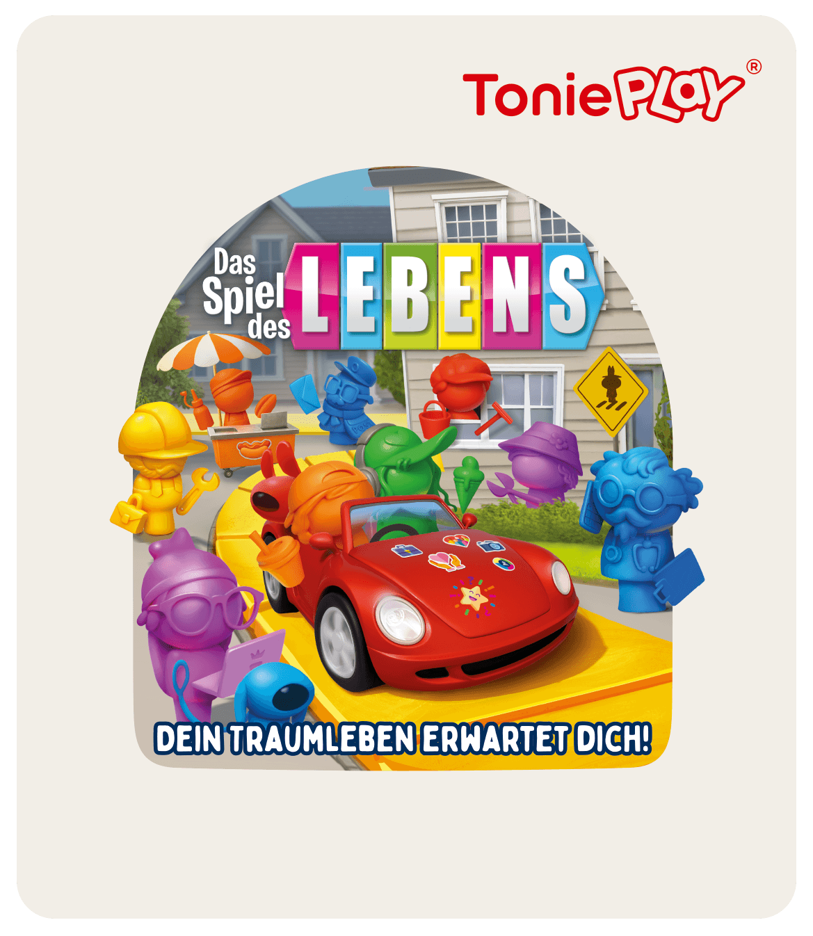 tonies - Toniebox 2 - Tonieplay Game M - Das Spiel des Lebens: Dein Traumleben erwartet dich