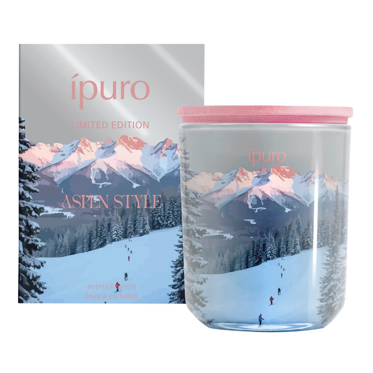 ipuro x Aspen Style Duftkerze