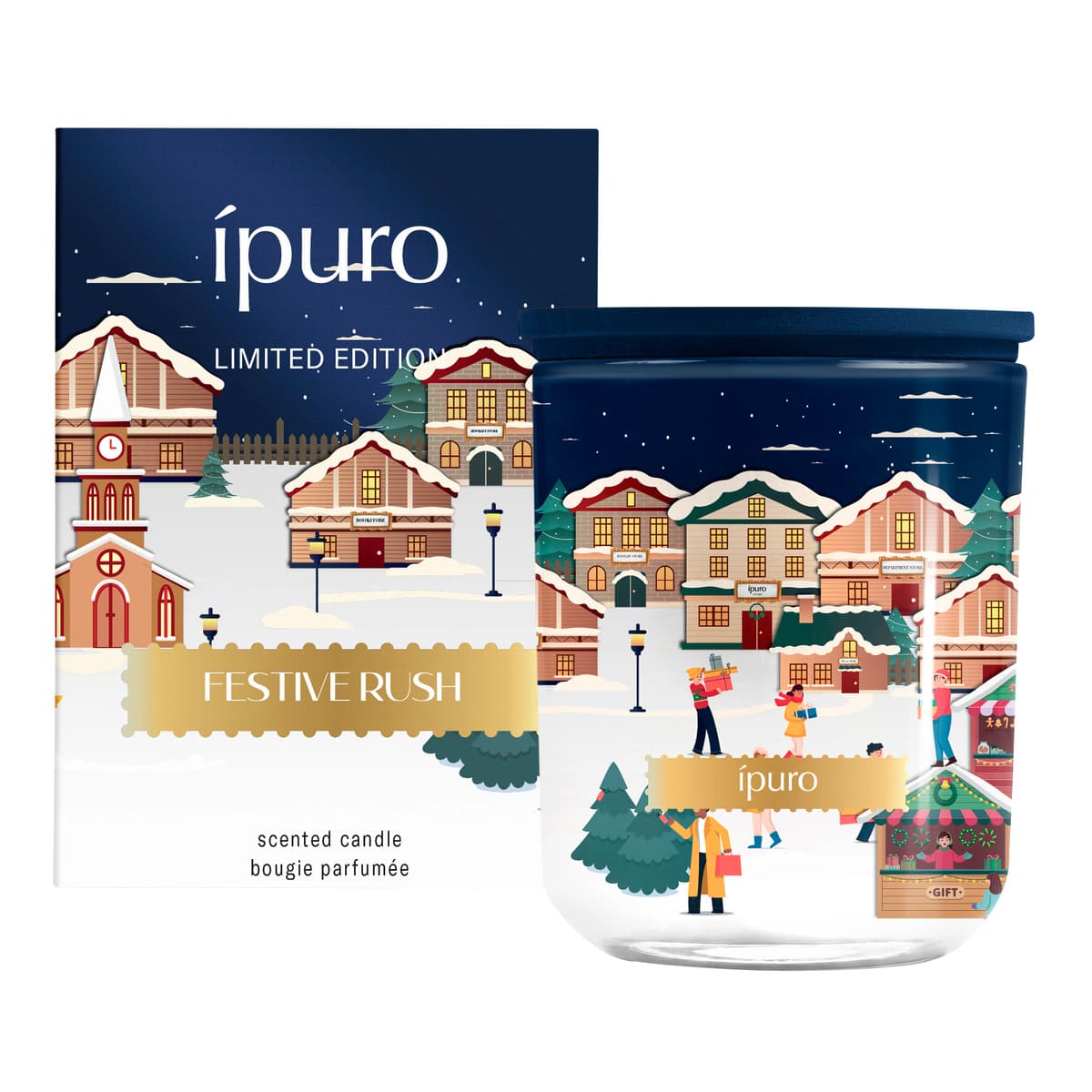 ipuro Festive Rush Duftkerze