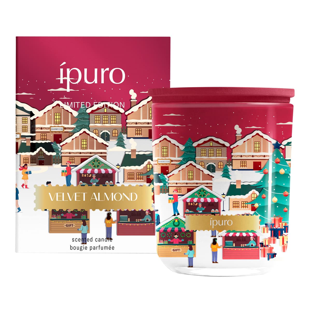 ipuro Velvet Almond Duftkerze