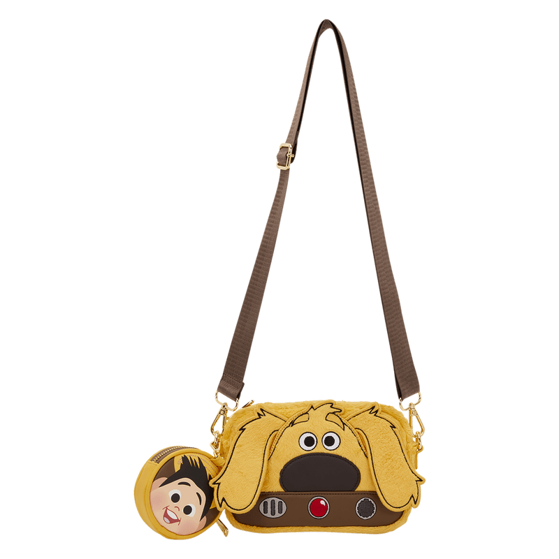 Loungefly Disney Pixar Up Dug Sling Umhängetasche mit Coin Bag