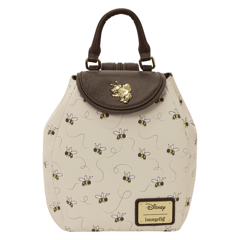 Loungefly Winnie the Pooh All Over Print Micro Mini Backpack Rucksack offiziell lizenziert