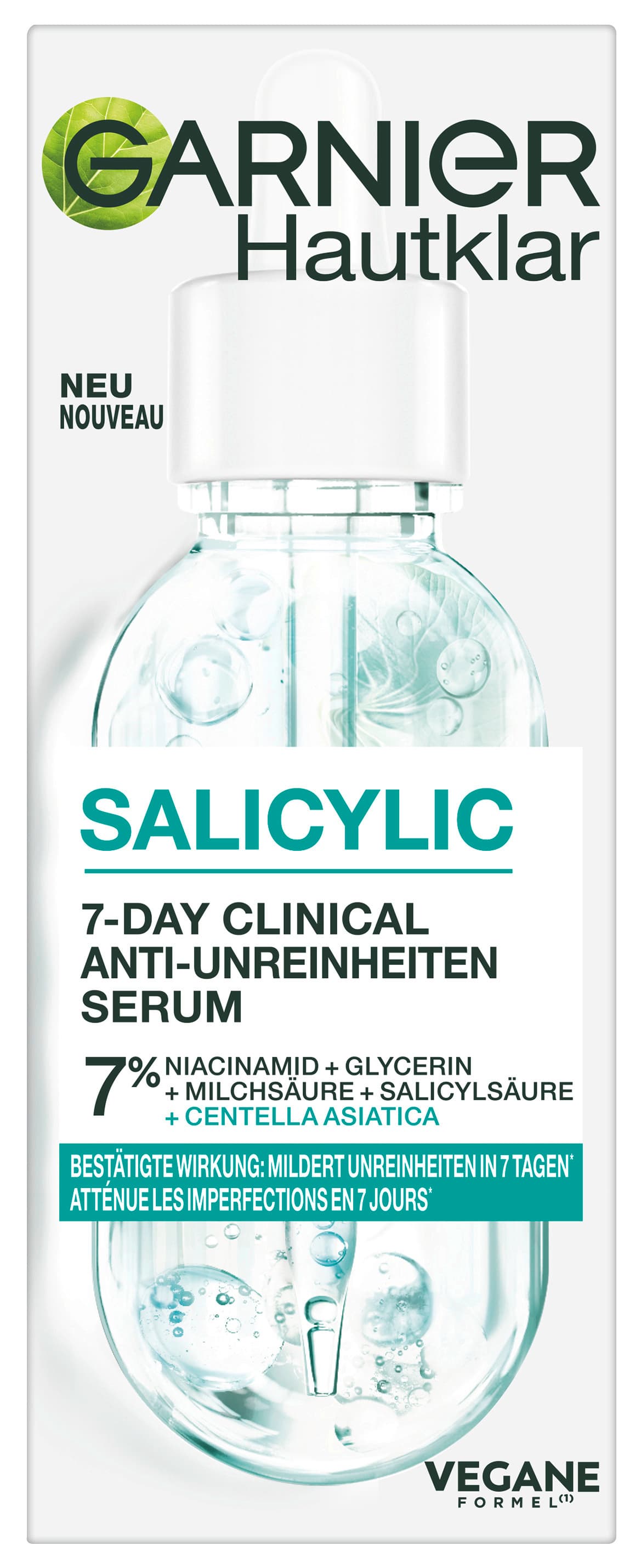 Garnier Hautklar Salicylic 7-Day Clinical Anti-Unreinheiten Serum