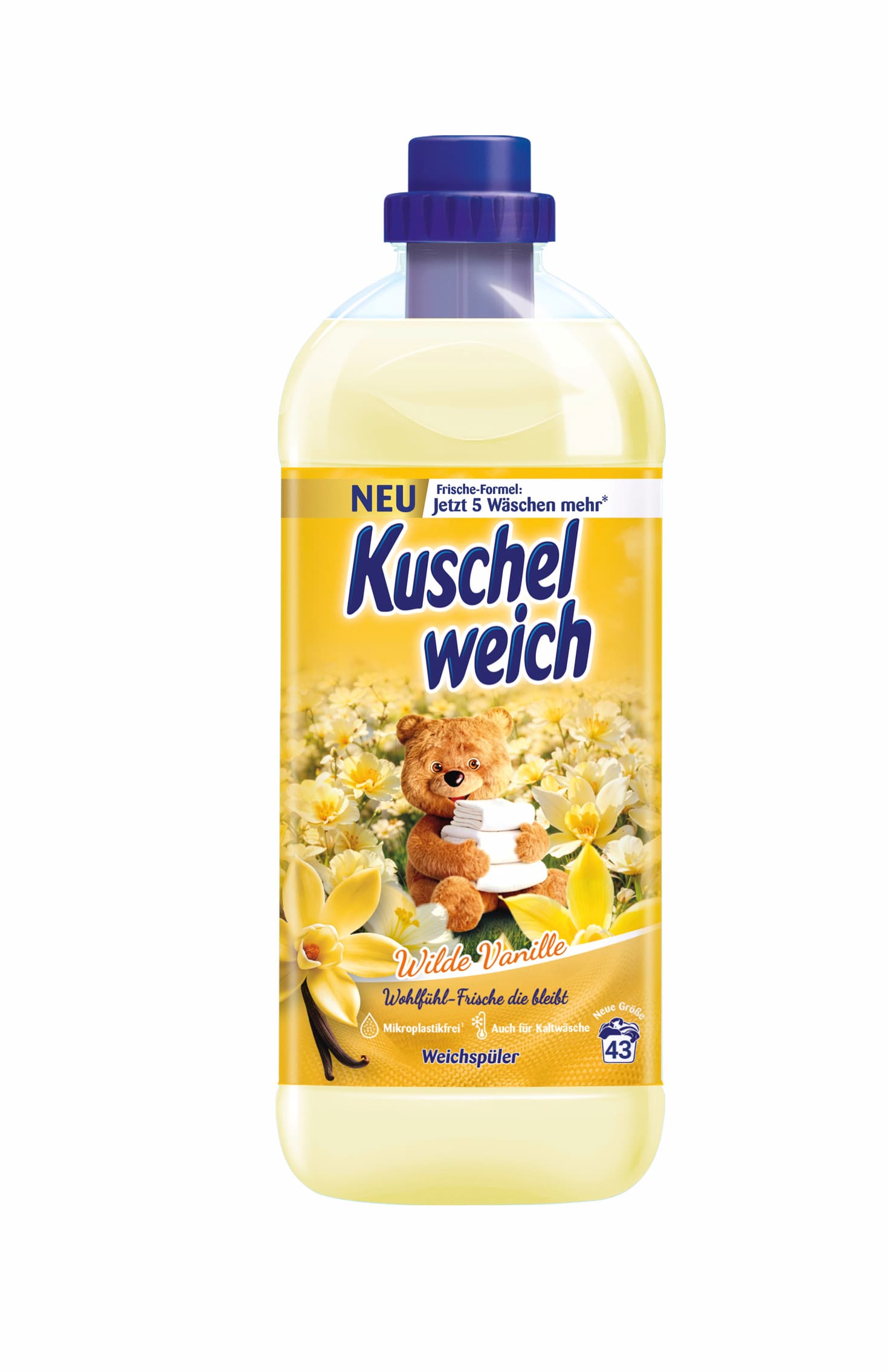 Kuschelweich Weichspüler Wilde Vanille 43WL