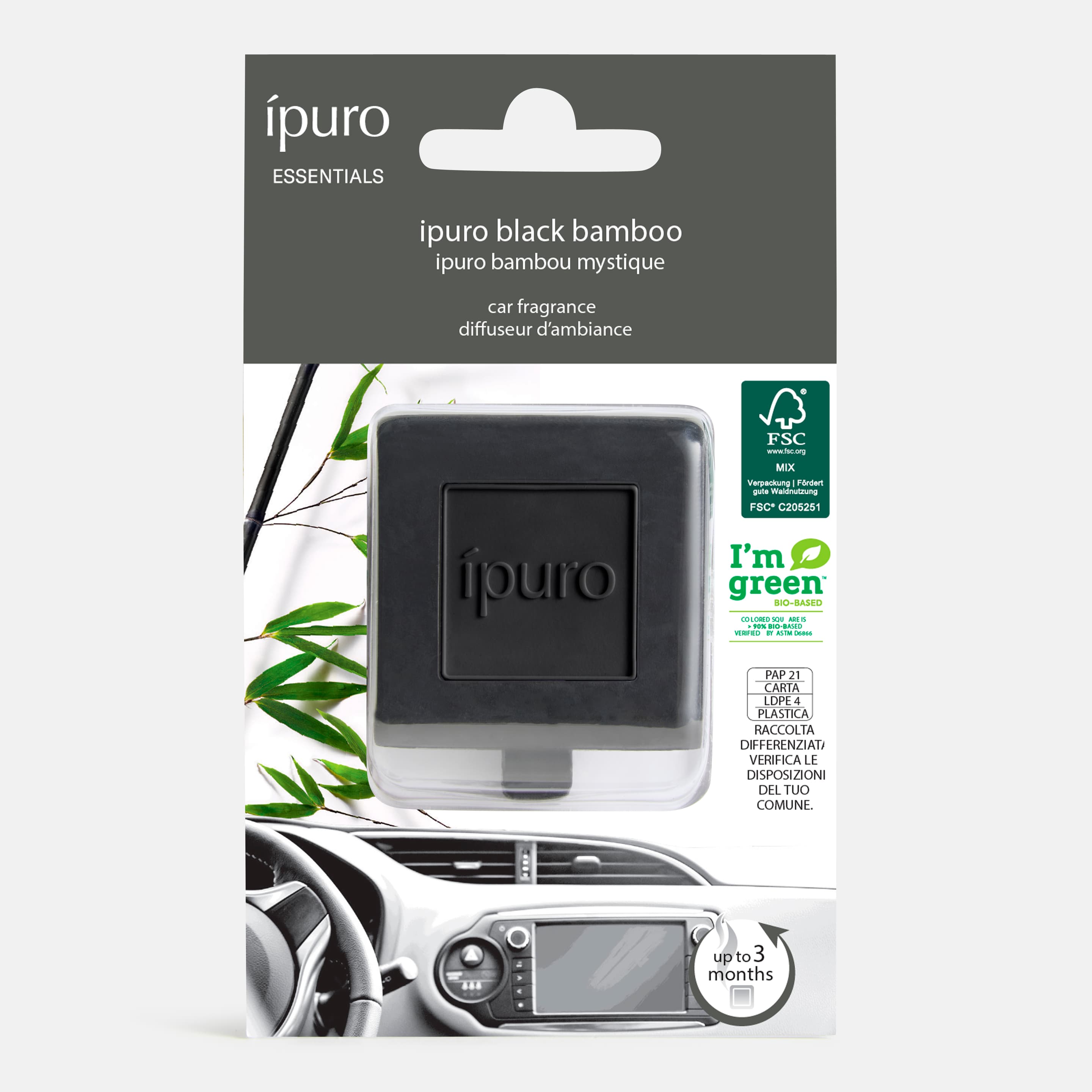 ipuro Essentials Carline Black Bamboo