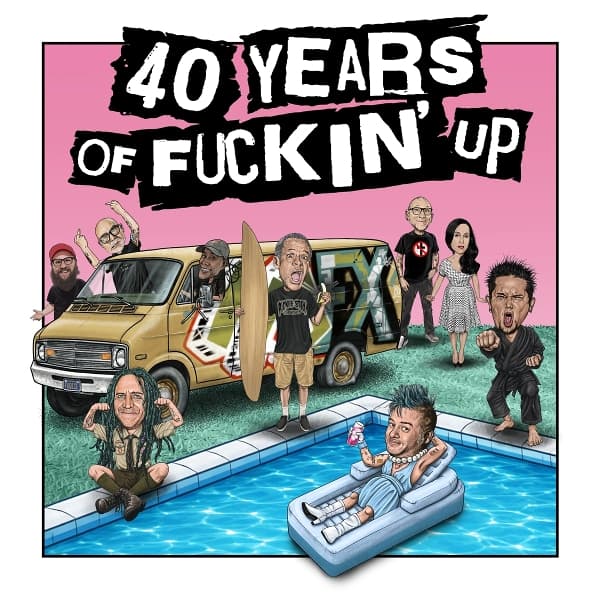 40 Years of Fuckin' Up - Soundtrack (Pink LP)