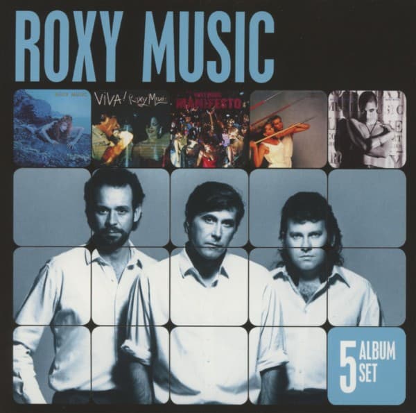 5 Album Set (Siren/Viva Roxy Music/Manifes