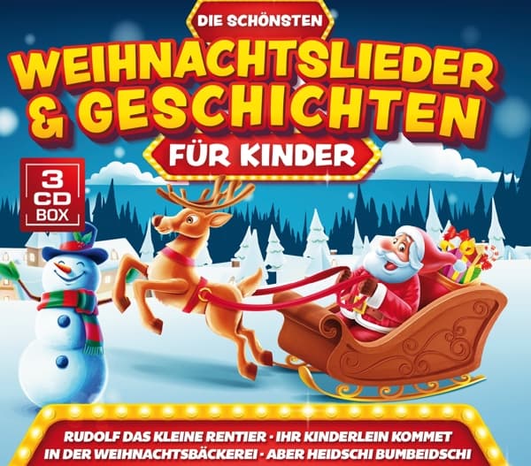 Schöne Weihnachtslieder & Geschichten für Kinder
