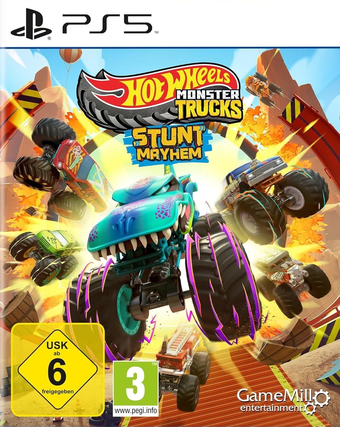 Hot Wheels Monster Trucks - Stunt Mayhem