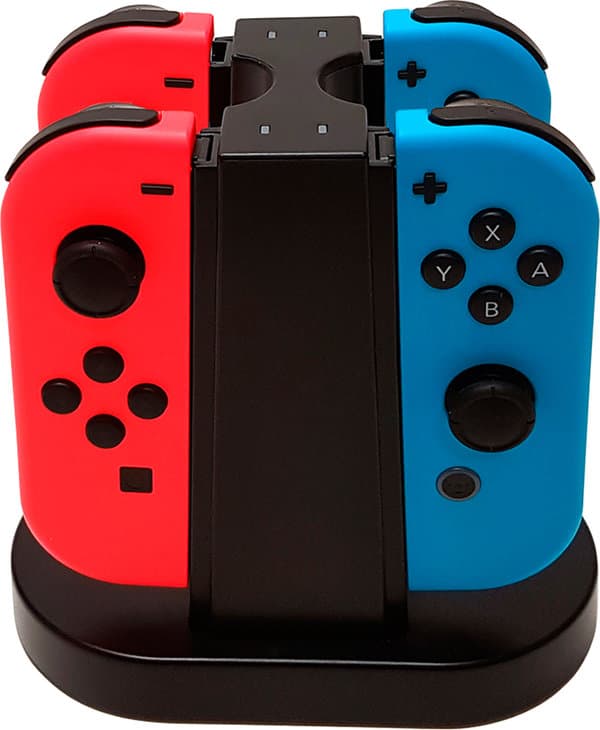 Nintendo Switch - Quad Charging Station für Joy-Con Controller / Ladestation für 4 Joy-Con Controller Nintendo Switch