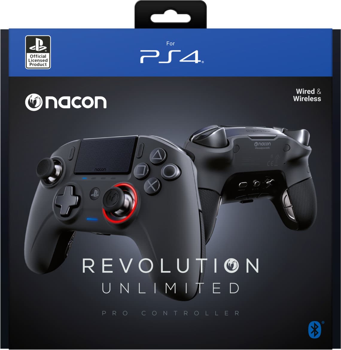 Nacon Revolution Unlimited Pro Controller (Wireless) - PlayStation 4