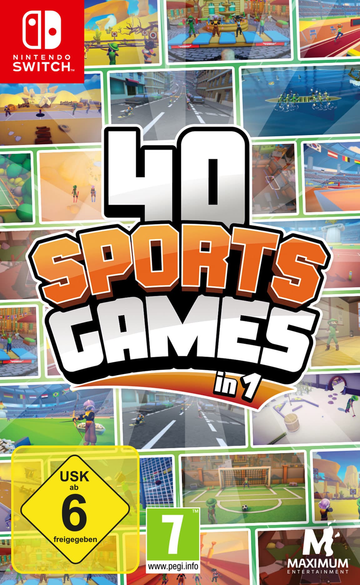 40 Sports Games in 1 Nintendo Switch