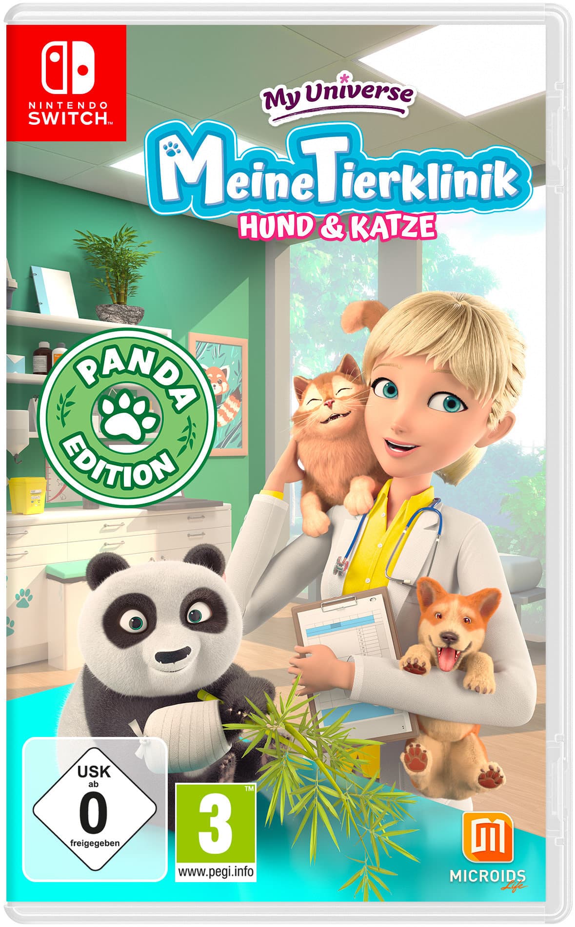 My Universe - Meine Tierklinik: Hund & Katze (Panda Edition) - Nintendo Switch
