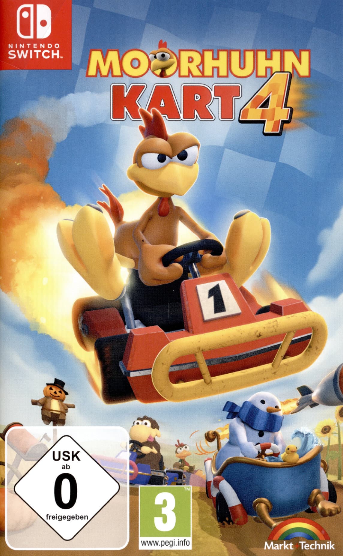 Moorhuhnm Kart 4 Nintendo Switch
