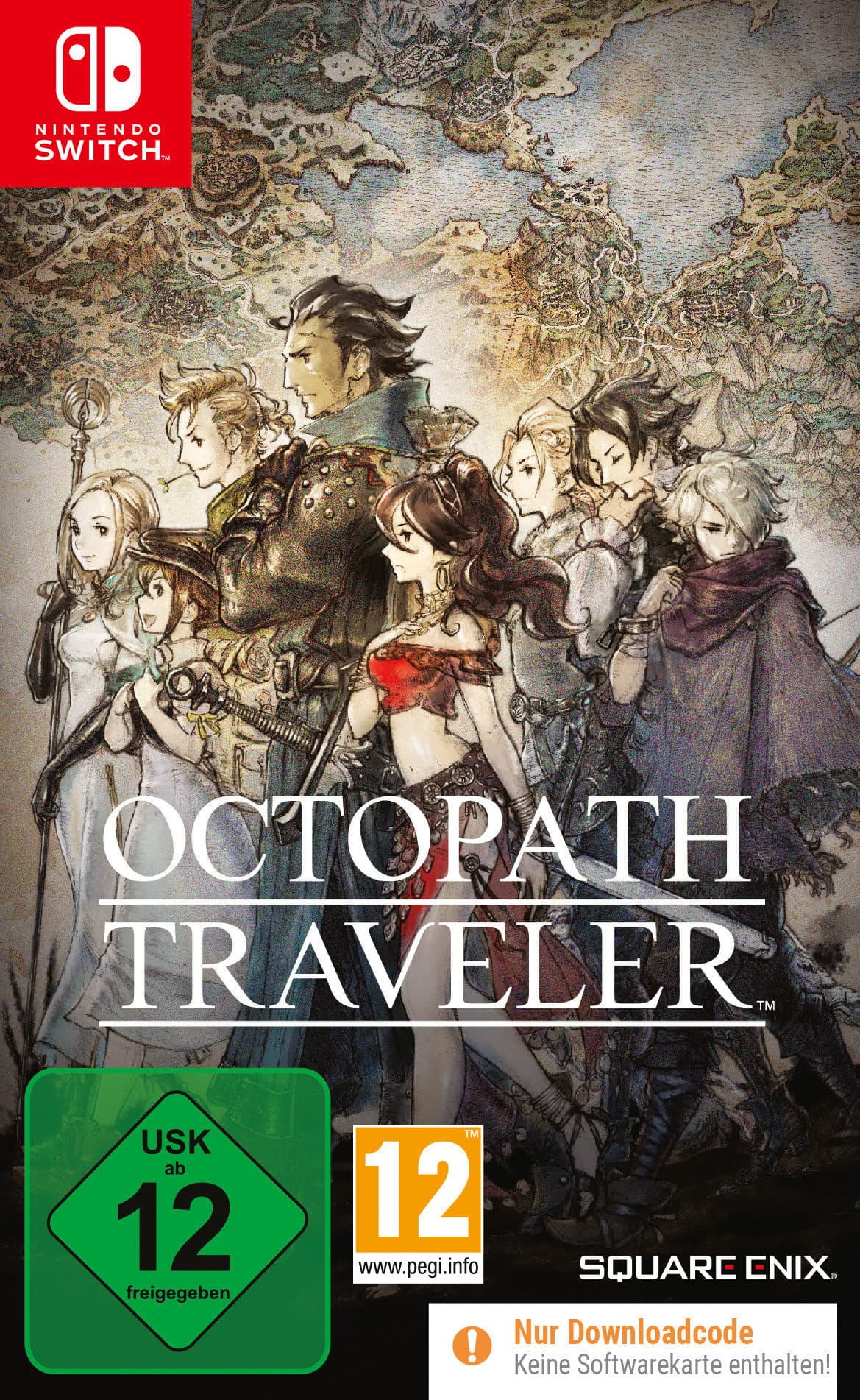 Octopath Traveler (Code in a Box) Nintendo Switch