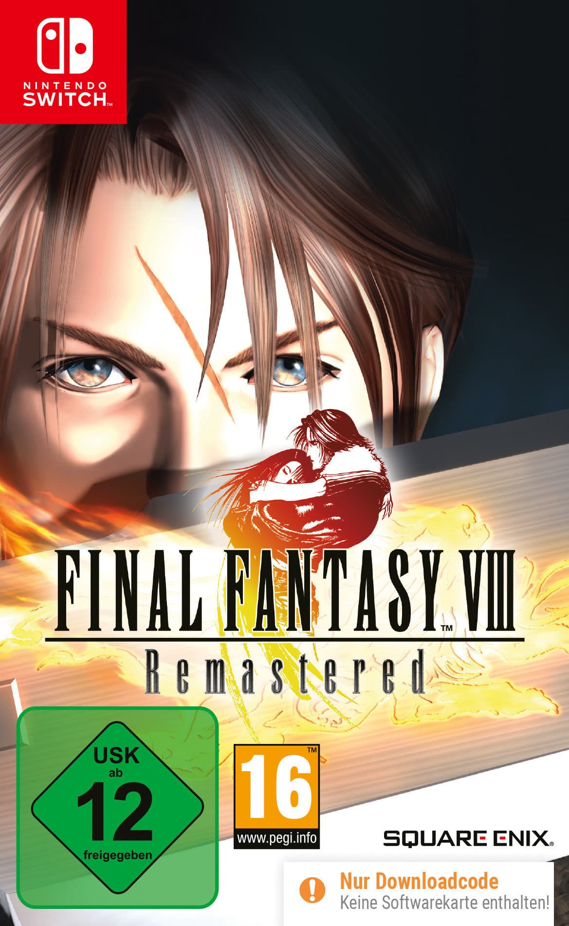 Final Fantasy VIII Remastered (Code in a Box) Nintendo Switch