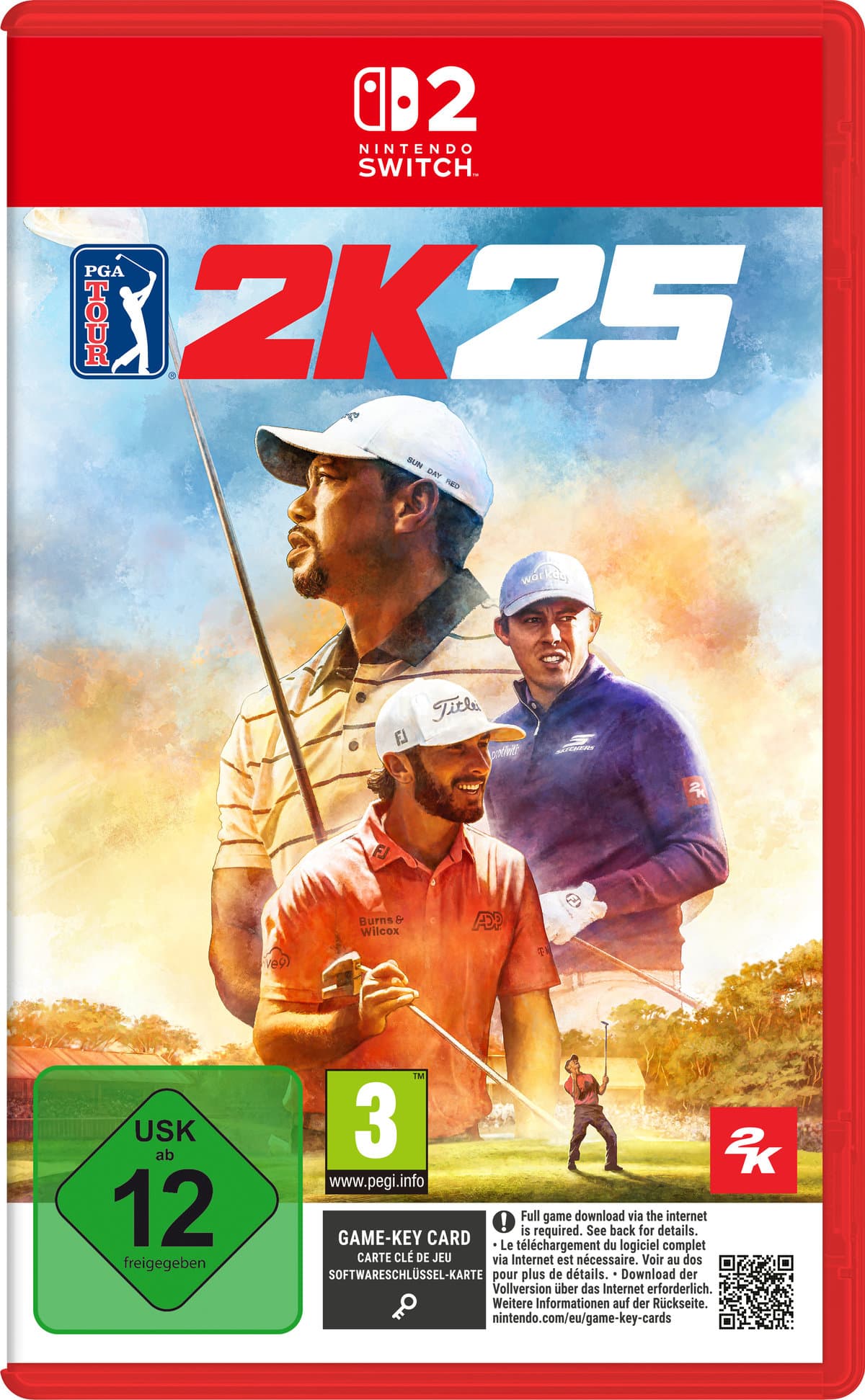 PGA Tour 2K25 (Key Card) - Nintendo Switch 2