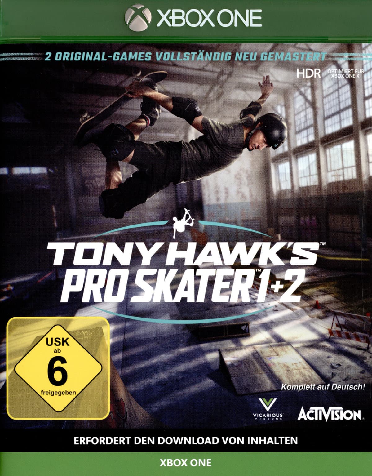 Tony Hawk's Pro Skater 1+2 Xbox One