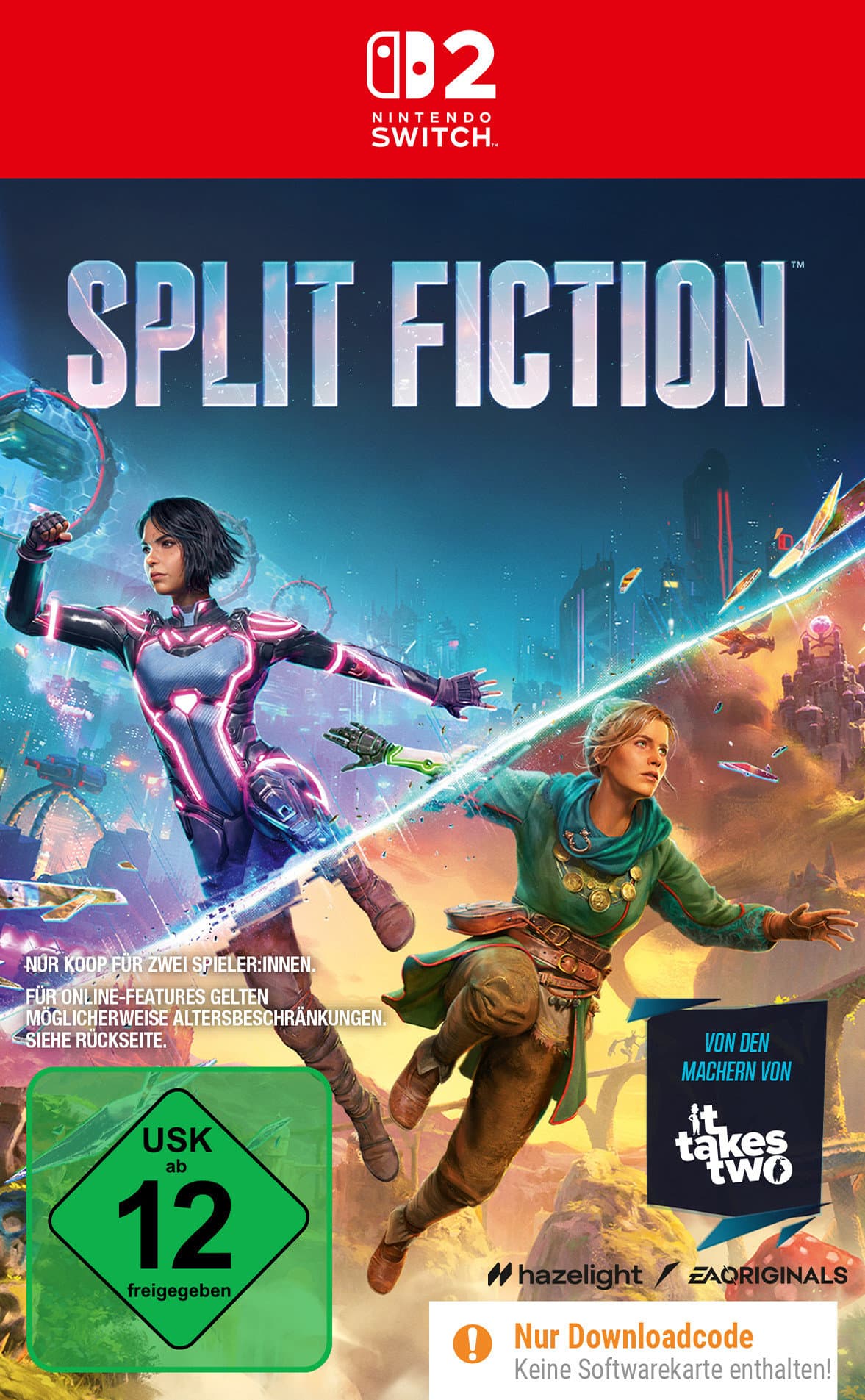 Split Fiction (Code-in-a-Box) Nintendo Switch 2