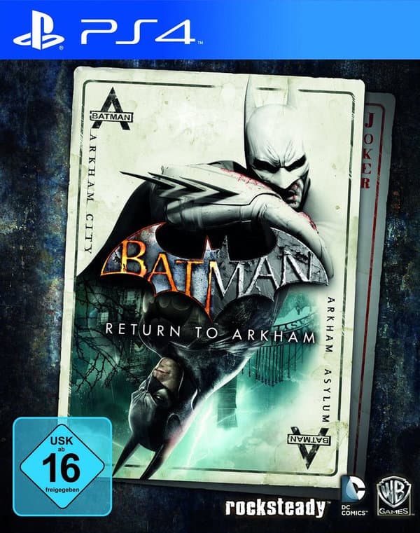 Batman: Return to Arkham (Arkham City & Arkham Asylum) Playstation 4