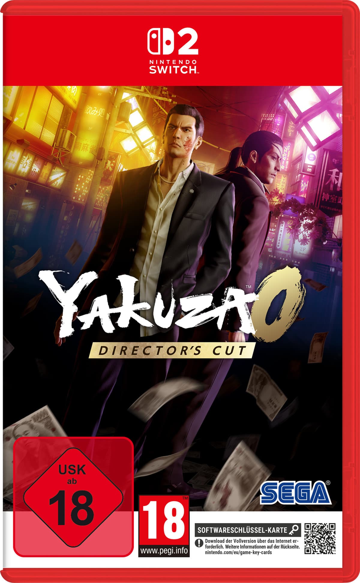 Yakuza 0 - Director's Cut (Key Card) Nintendo Switch 2