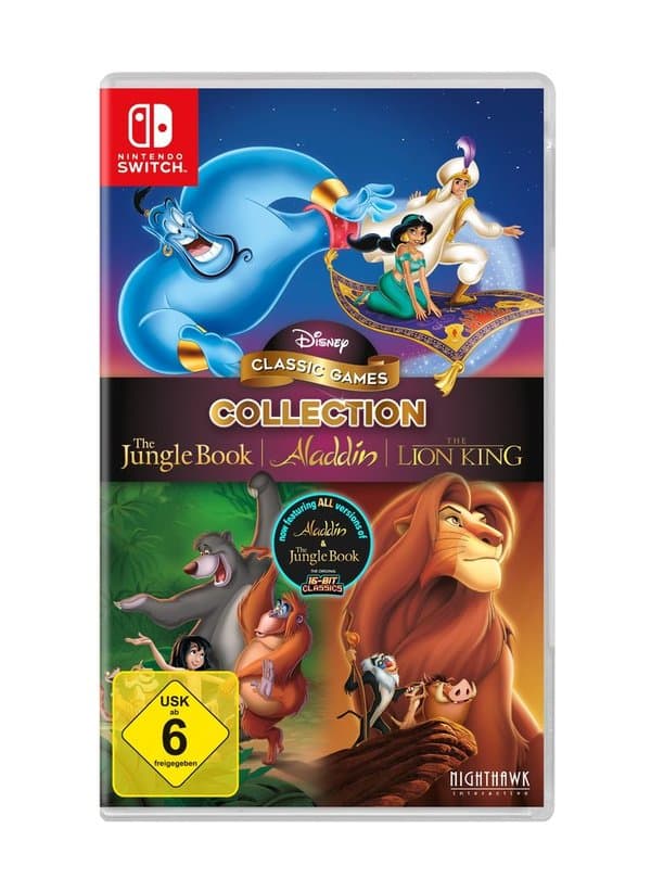 Disney Classic Games Collection - Aladdin, The Lion King, The Jungle Book Nintendo Switch