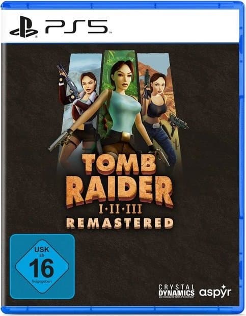 Tomb Raider 1-3 Remastered Playstation 5