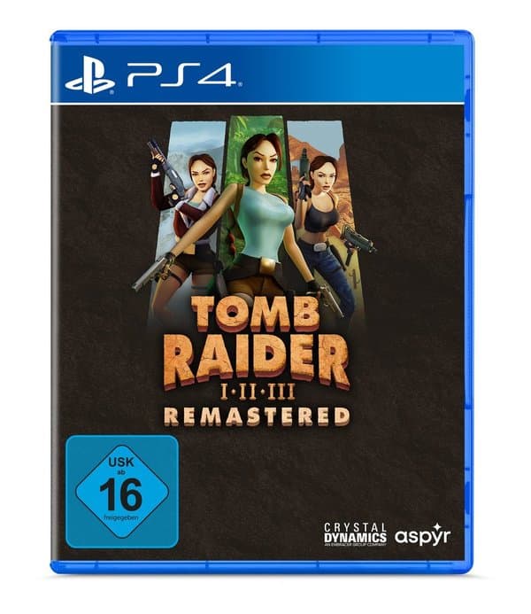 Tomb Raider 1-3 Remastered Playstation 4