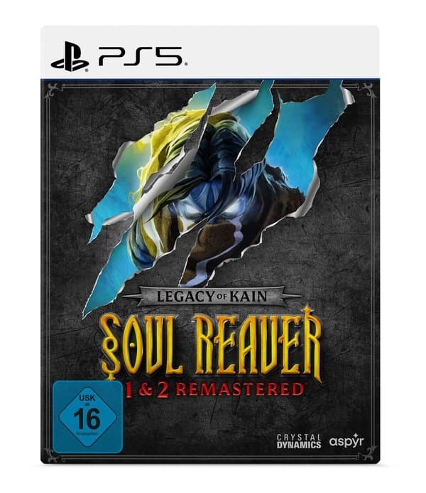 Legacy of Kain - Soul Reaver 1 & 2 Remastered (Deluxe Edition) - PlayStation 5