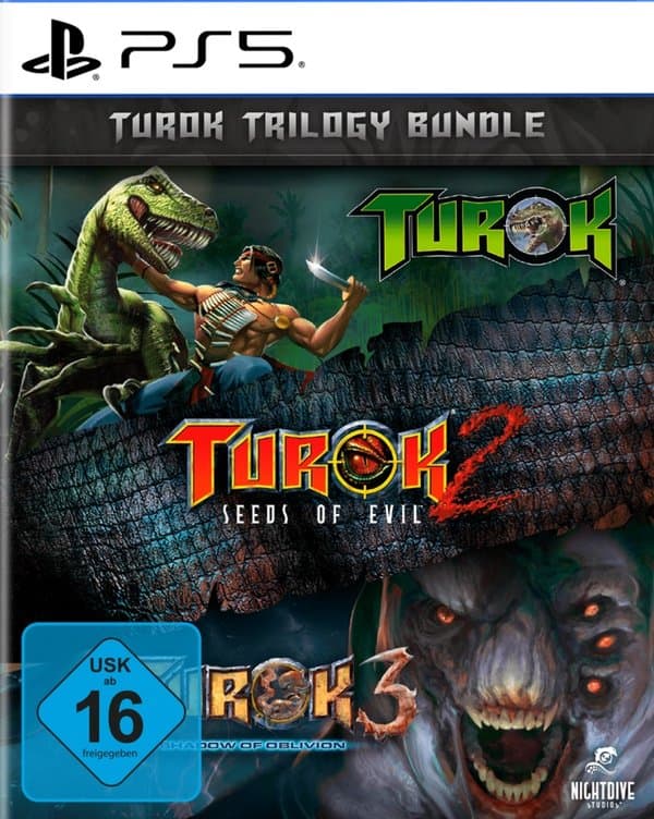 Turok Trilogy Bundle (Turok 1 - 3) Playstation 5