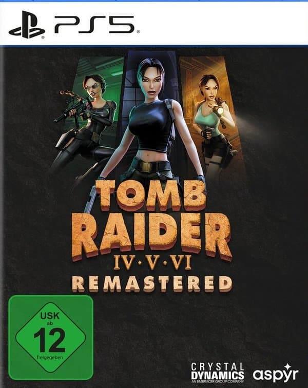 Tomb Raider 4-6 Remastered Playstation 5