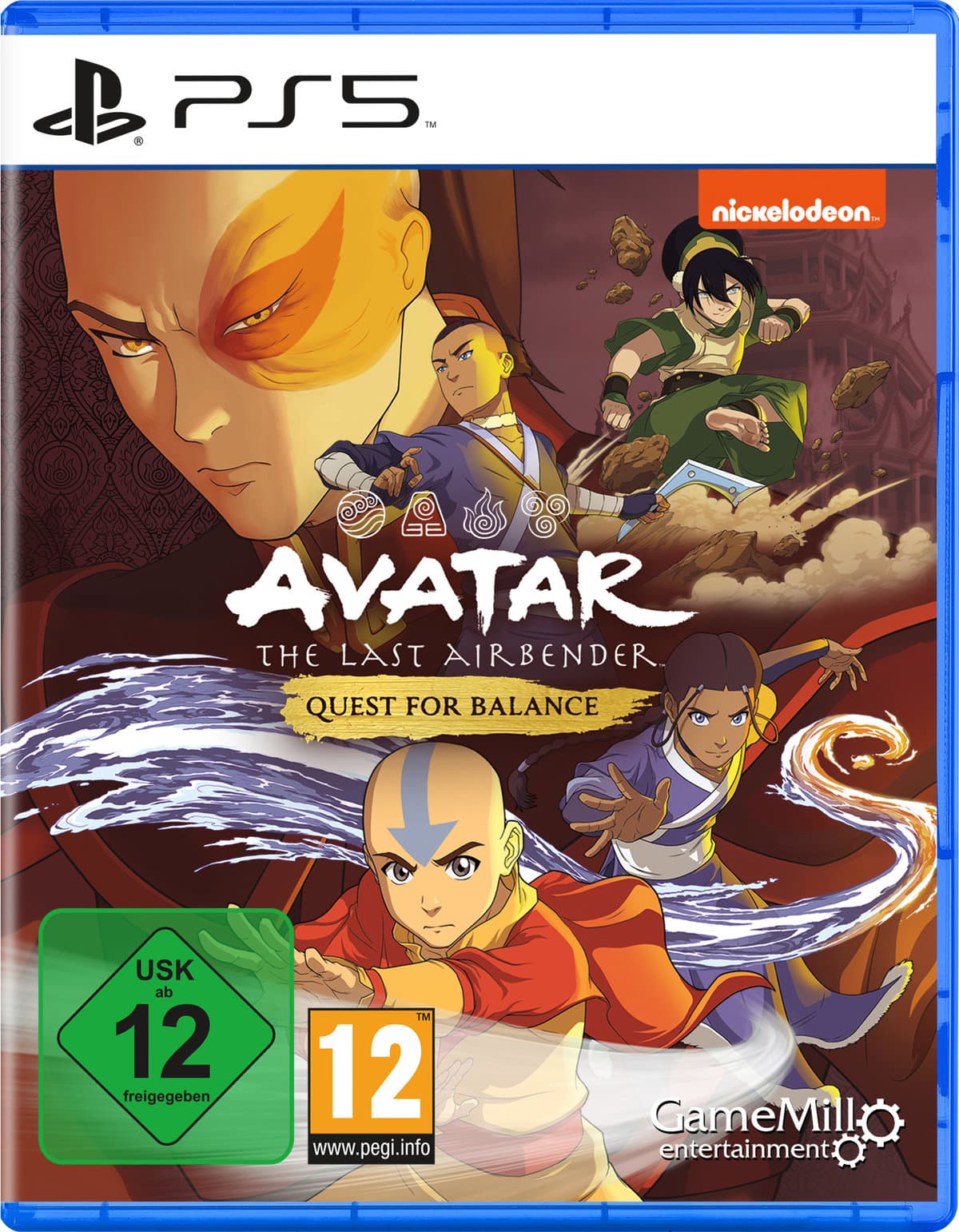 Avatar - The Last Airbender: Quest for Balance Playstation 5