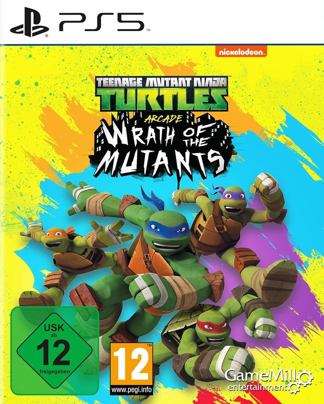 Teenage Mutant Ninja Turtles - Wrath of the Mutants Playstation 5