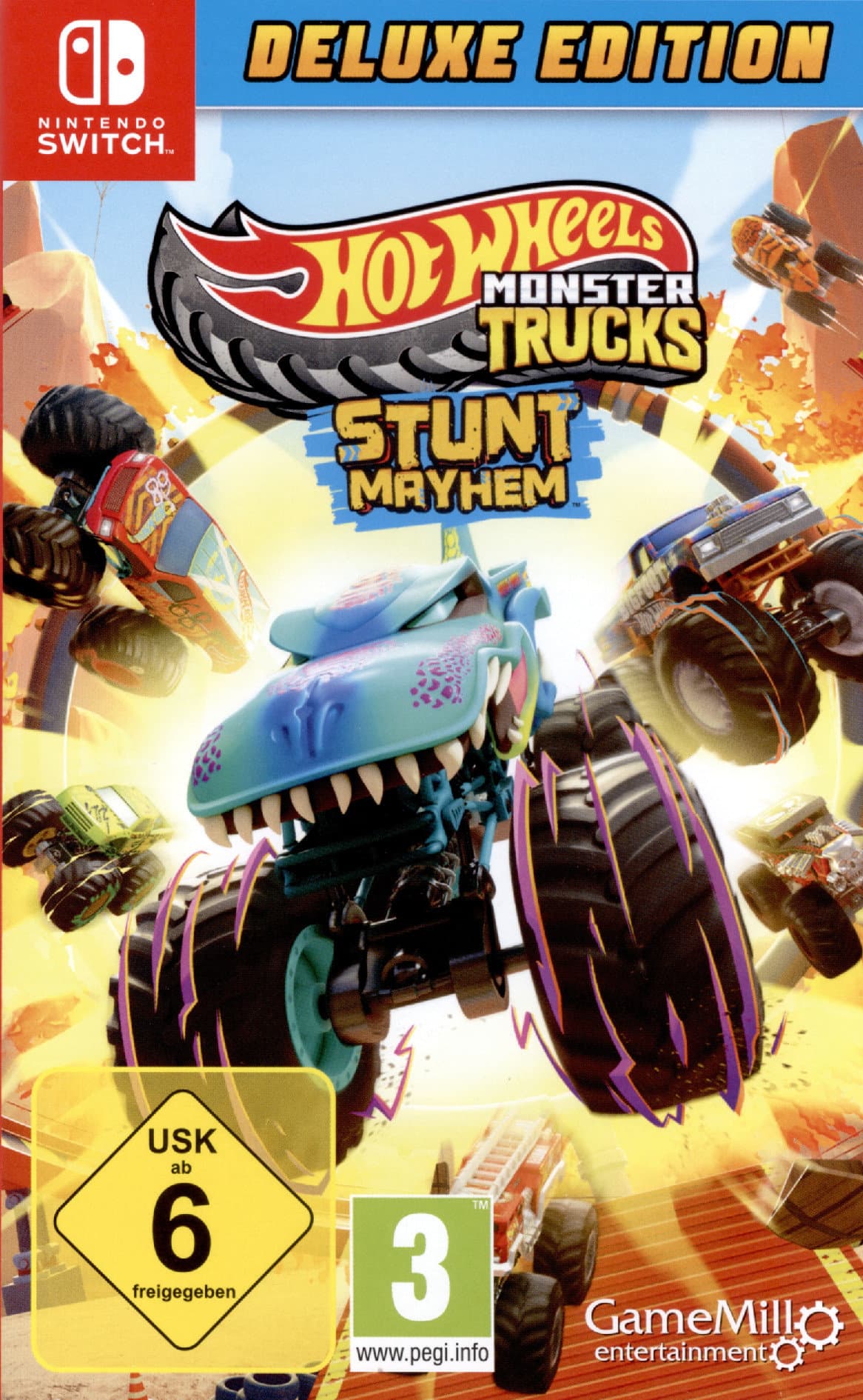 Hot Wheels Monster Trucks - Stunt Mayhem (Deluxe Edition) Nintendo Switch