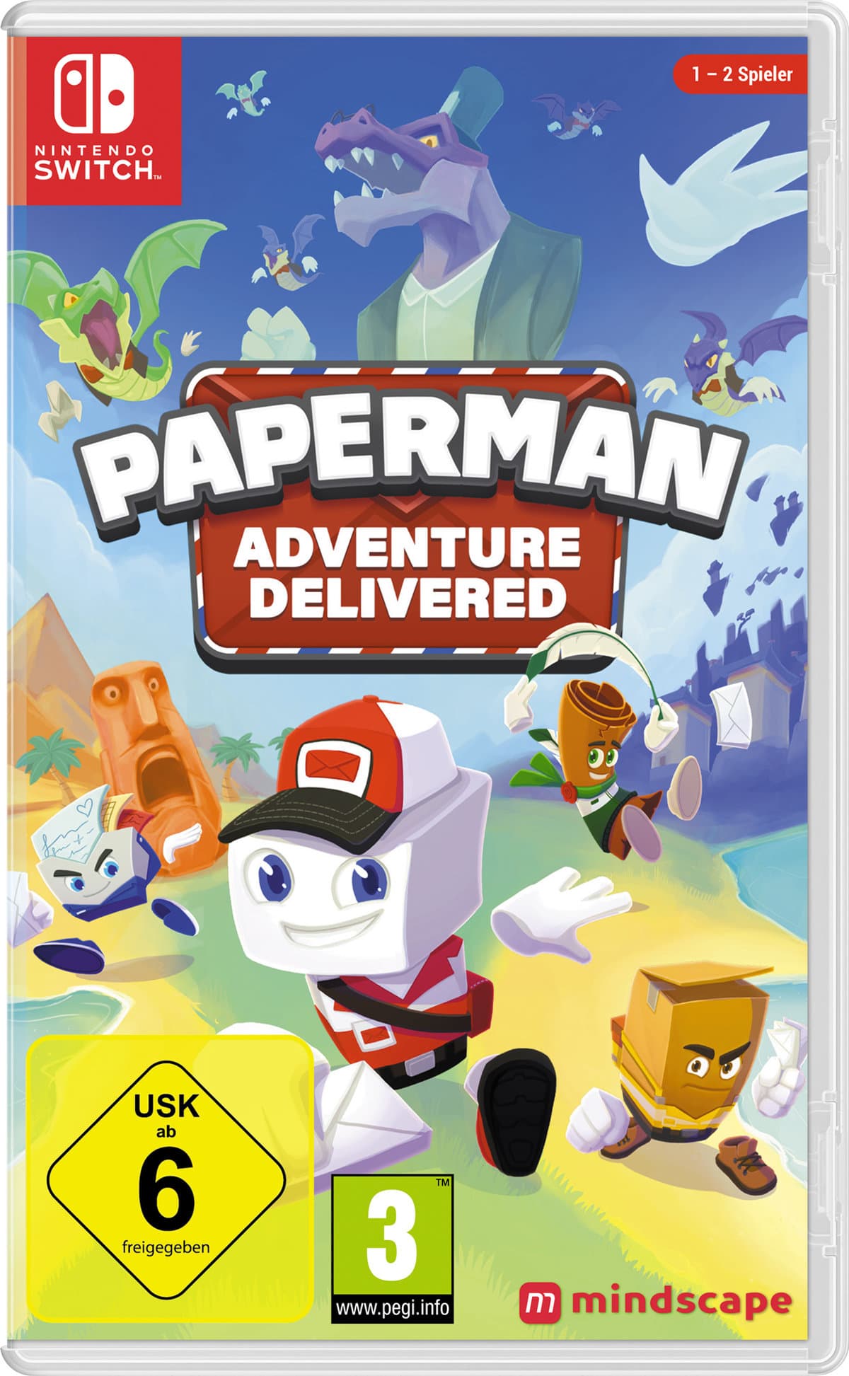 Paperman - Adventure Delivered - Nintendo Switch