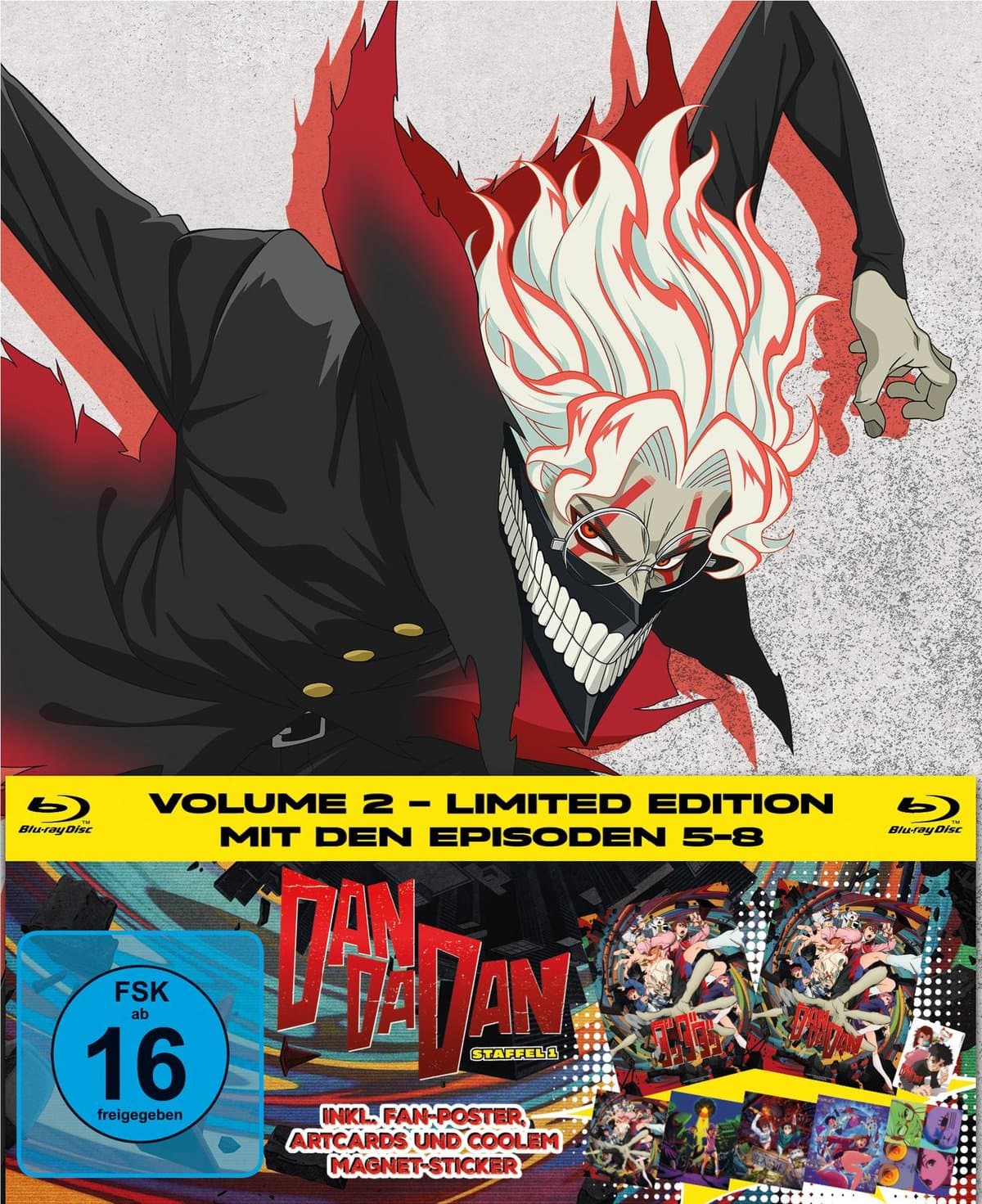 DAN DA DAN - Staffel 1, Volume 2 LTD. - Mit Fan-Poster, Artcards und Magnet-Sticker