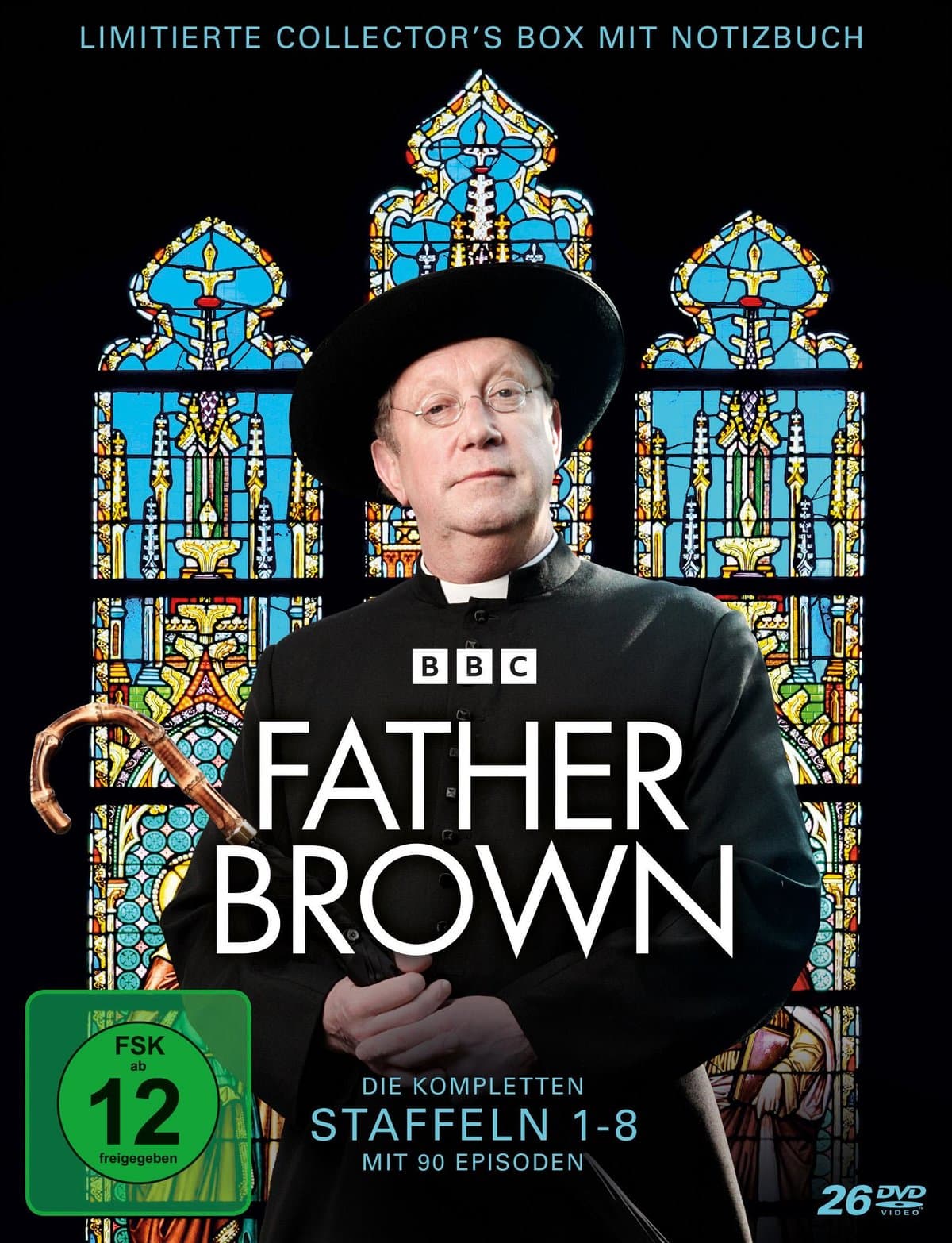 Father Brown - Die kompletten Staffeln 1-8. LTD. - Limitierte Collector's Edition mit Notizbuch