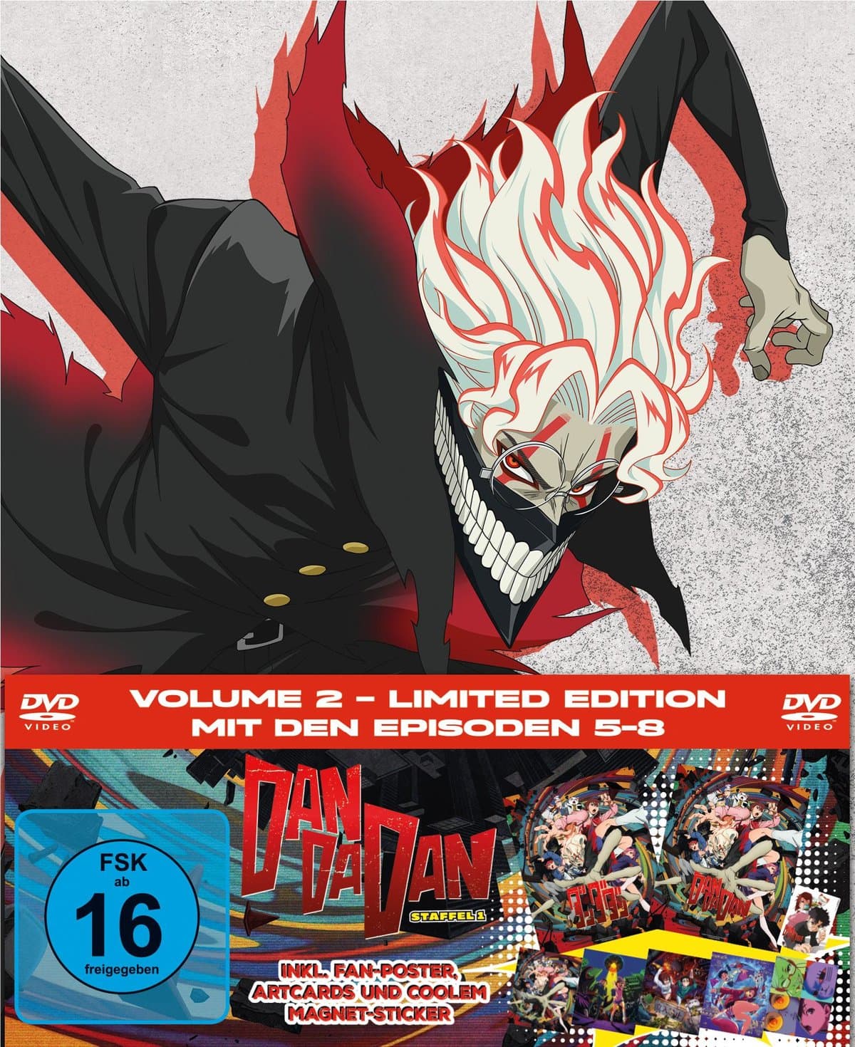 DAN DA DAN - Staffel 1, Volume 2 LTD. - Mit Fan-Poster, Artcards und Magnet-Sticker
