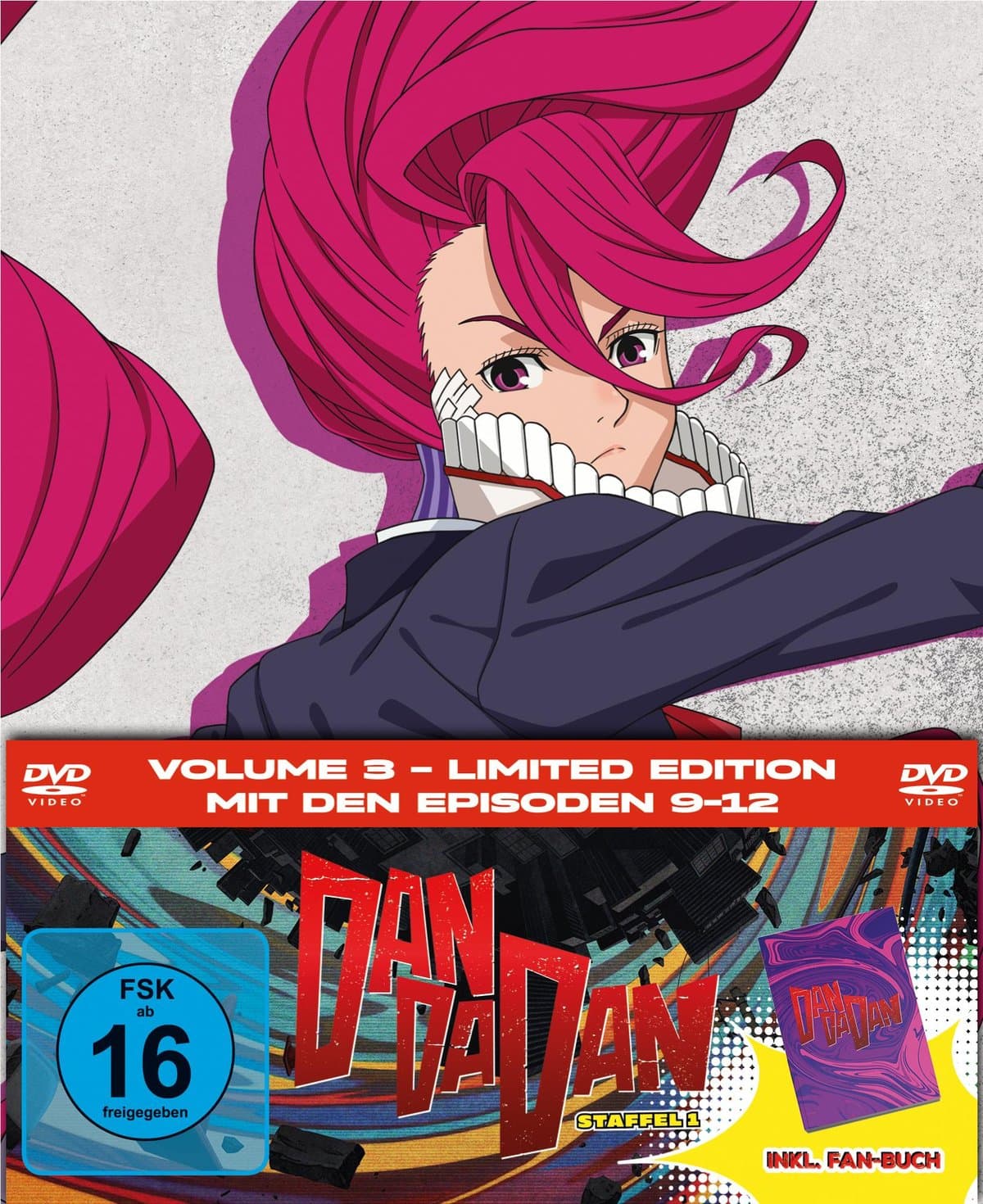 DAN DA DAN - Staffel 1, Volume 3 LTD. - Mit Fan-Buch