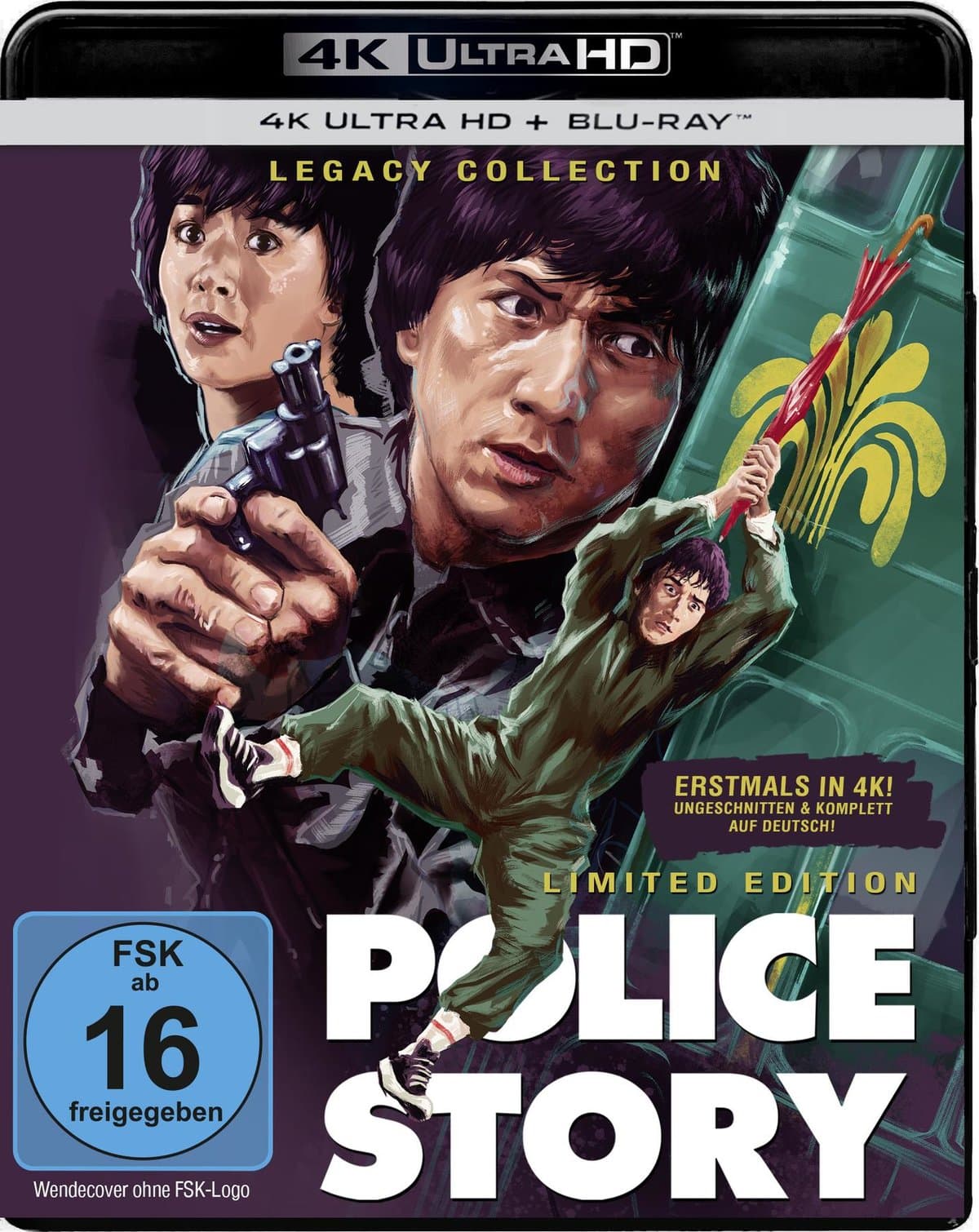 Police Story 4K - Legacy Collection LTD. - 4K HDR 2-Disc Limited Edition (4K Ultra HD) (+ Blu-ray)