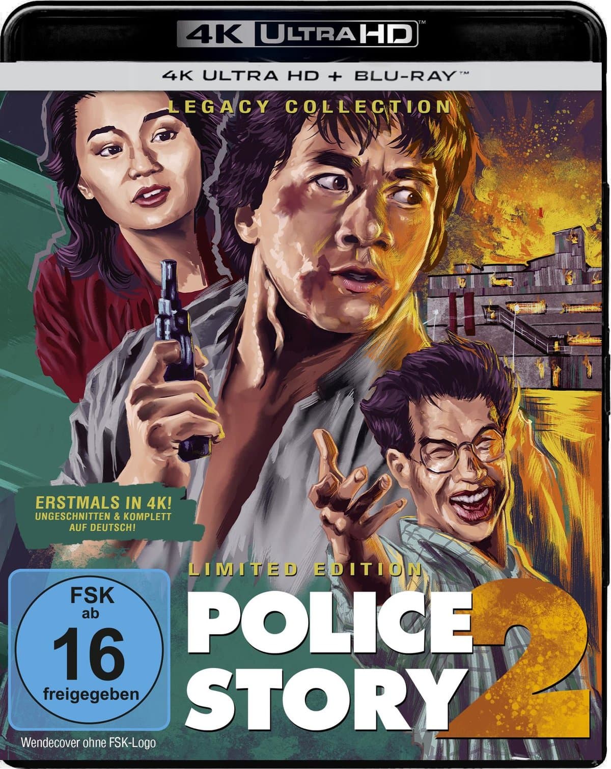 Police Story 2 4K - Legacy Collection LTD. - 4K HDR 2-Disc Limited Edition (4K Ultra HD) (+ Blu-ray)